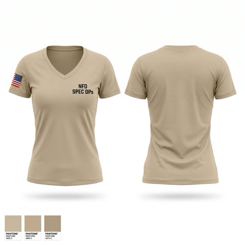 Womens Short Sleeve Vneck Shirt, NFD SPEC OPs, Fire Department, Teamtime, Team time, sublimation, custom sports apparel, team uniforms, spirit wear, spiritwear, sports uniforms, custom shirts, team store, custom team store, fundraiser sports, apparel fundraiser