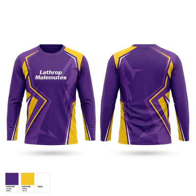 Lathrop Malemutes Long Sleeve Performance Shirt - 2