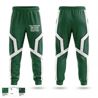 Sweatpants, Cass Technical High School Girls Varsity Tennis Team, Tennis, Teamtime, Team time, sublimation, custom sports apparel, team uniforms, spirit wear, spiritwear, sports uniforms, custom shirts, team store, custom team store, fundraiser sports, apparel fundraiser