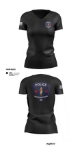 Morgantown Police Department 83325246 Women's Short Sleeve V-neck Shirt - 103