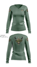 Emergency Response Team (ERT) 72699885 Women's Long Sleeve V-neck Shirt - 21