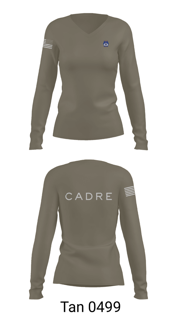 Womens Long Sleeve Vneck Shirt, 370 SOCTS, , Teamtime, Team time, sublimation, custom sports apparel, team uniforms, spirit wear, spiritwear, sports uniforms, custom shirts, team store, custom team store, fundraiser sports, apparel fundraiser