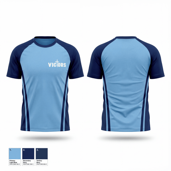 Short Sleeve Performance Shirt, Victors, Men's Basketball, Teamtime, Team time, sublimation, custom sports apparel, team uniforms, spirit wear, spiritwear, sports uniforms, custom shirts, team store, custom team store, fundraiser sports, apparel fundraiser