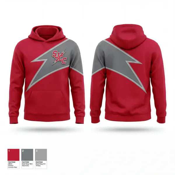 Hoodie, Saint Joseph Central Catholic High School Tennis, Tennis, Teamtime, Team time, sublimation, custom sports apparel, team uniforms, spirit wear, spiritwear, sports uniforms, custom shirts, team store, custom team store, fundraiser sports, apparel fundraiser