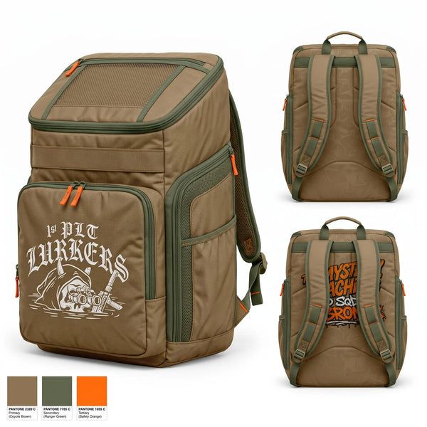 Gear Bag, 1st PLT Lurkers, Army, Teamtime, Team time, sublimation, custom sports apparel, team uniforms, spirit wear, spiritwear, sports uniforms, custom shirts, team store, custom team store, fundraiser sports, apparel fundraiser