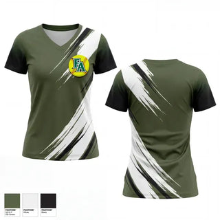 Womens Short Sleeve Vneck Shirt, Frederica Academy, Softball, Teamtime, Team time, sublimation, custom sports apparel, team uniforms, spirit wear, spiritwear, sports uniforms, custom shirts, team store, custom team store, fundraiser sports, apparel fundraiser