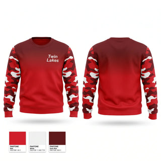 Crew Neck Sweatshirt, Twin Lakes, Cheer, Teamtime, Team time, sublimation, custom sports apparel, team uniforms, spirit wear, spiritwear, sports uniforms, custom shirts, team store, custom team store, fundraiser sports, apparel fundraiser