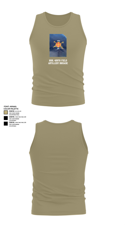 HHB, 428th Field Artillery Brigade 81466610 Tank Top - 99