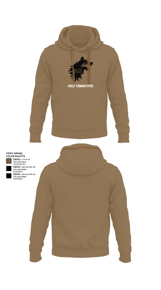 Hoodie, Wolf Combatives, Army, Teamtime, Team time, sublimation, custom sports apparel, team uniforms, spirit wear, spiritwear, sports uniforms, custom shirts, team store, custom team store, fundraiser sports, apparel fundraiser