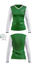 Celtics 22675615 Women's Long Sleeve V-neck Shirt - 21