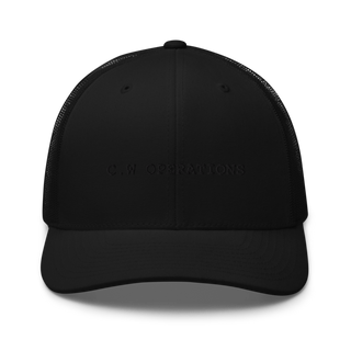 C.W Operations 41850268 Retro Trucker Hat | Yupoong 6606