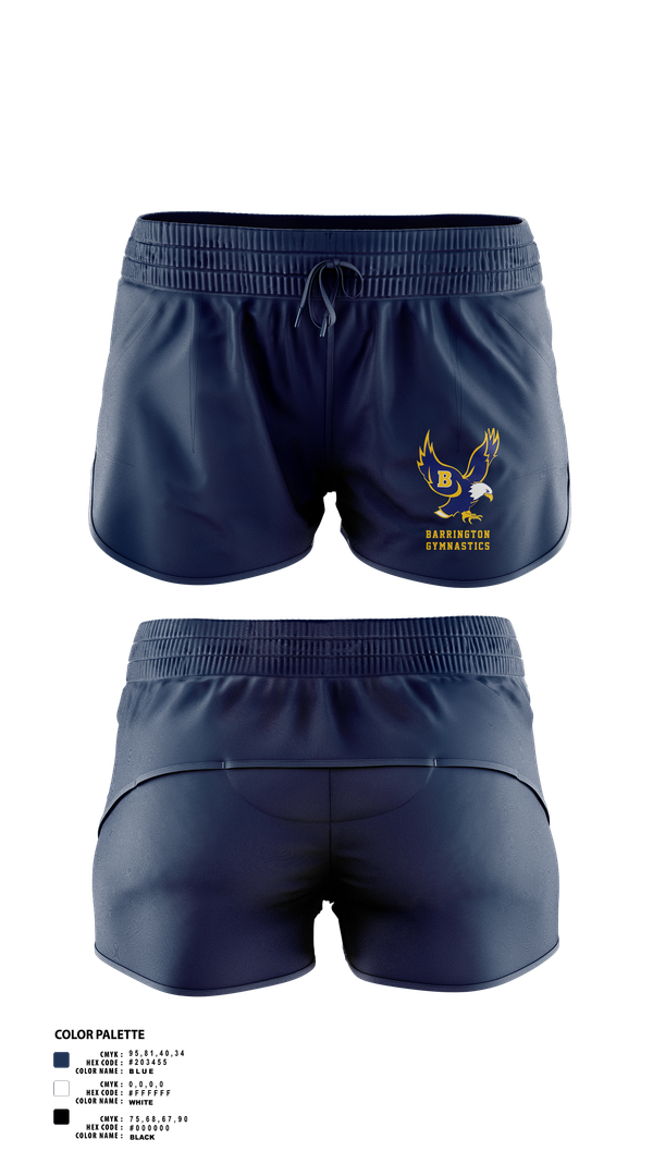 Ranger Panties, Barrington High School Gymnastics, Spirit Store, Teamtime, Team time, sublimation, custom sports apparel, team uniforms, spirit wear, spiritwear, sports uniforms, custom shirts, team store, custom team store, fundraiser sports, apparel fundraiser