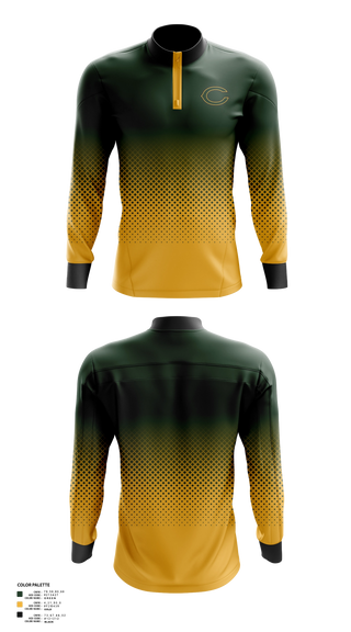 Quarter Zip Jacket, Clearview Regional High School Football, , Teamtime, Team time, sublimation, custom sports apparel, team uniforms, spirit wear, spiritwear, sports uniforms, custom shirts, team store, custom team store, fundraiser sports, apparel fundraiser