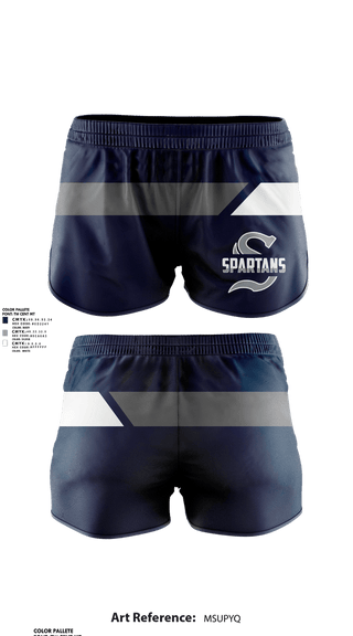 Womens Shorts, Springfield Township Track & Field, Track & Field, Teamtime, Team time, sublimation, custom sports apparel, team uniforms, spirit wear, spiritwear, sports uniforms, custom shirts, team store, custom team store, fundraiser sports, apparel fundraiser