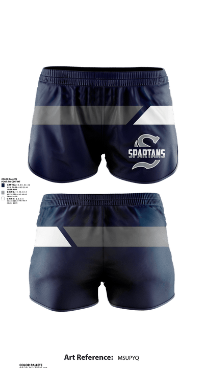 Springfield Township Track & Field 62319055 Women's Shorts - 1