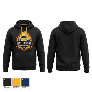 Hoodie, development independent Football League, Fire Department, Teamtime, Team time, sublimation, custom sports apparel, team uniforms, spirit wear, spiritwear, sports uniforms, custom shirts, team store, custom team store, fundraiser sports, apparel fundraiser