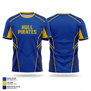 Soft Poly Tee Cotton Like Feel, Hull Pirates, Spirit Store, Teamtime, Team time, sublimation, custom sports apparel, team uniforms, spirit wear, spiritwear, sports uniforms, custom shirts, team store, custom team store, fundraiser sports, apparel fundraiser