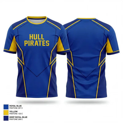 Hull Pirates 42134089 Soft Poly Tee Cotton Like Feel - 1