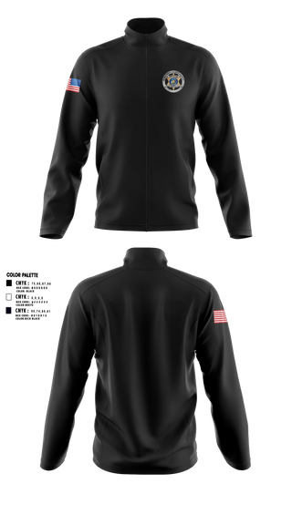 Fleece Jacket, Marathon County Sheriff, Police, Teamtime, Team time, sublimation, custom sports apparel, team uniforms, spirit wear, spiritwear, sports uniforms, custom shirts, team store, custom team store, fundraiser sports, apparel fundraiser