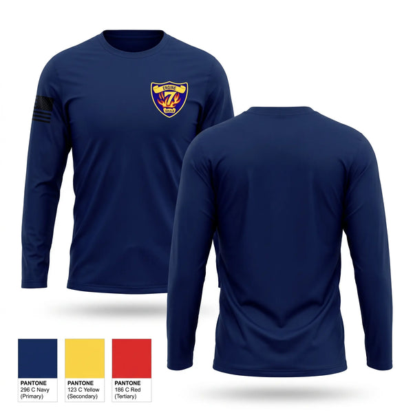 Long Sleeve Performance Shirt, Dekalb Company 7, Fire Department, Teamtime, Team time, sublimation, custom sports apparel, team uniforms, spirit wear, spiritwear, sports uniforms, custom shirts, team store, custom team store, fundraiser sports, apparel fundraiser