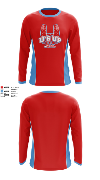 Long Sleeve Performance Shirt, USJ Bruins, Spirit Store, Teamtime, Team time, sublimation, custom sports apparel, team uniforms, spirit wear, spiritwear, sports uniforms, custom shirts, team store, custom team store, fundraiser sports, apparel fundraiser