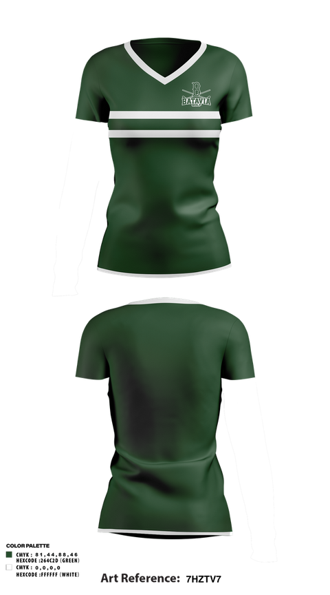 Womens Short Sleeve Vneck Shirt, Batavia Boys Golf, Golf, Teamtime, Team time, sublimation, custom sports apparel, team uniforms, spirit wear, spiritwear, sports uniforms, custom shirts, team store, custom team store, fundraiser sports, apparel fundraiser