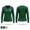 Gadsden County Sheriff’s Office Women's Long Sleeve V-neck Shirt - 1