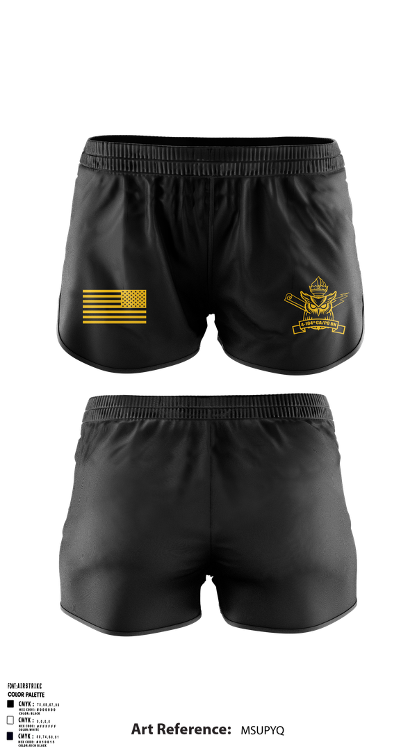 Ranger Panties, 4th/104th BN (CA/PO), , Teamtime, Team time, sublimation, custom sports apparel, team uniforms, spirit wear, spiritwear, sports uniforms, custom shirts, team store, custom team store, fundraiser sports, apparel fundraiser