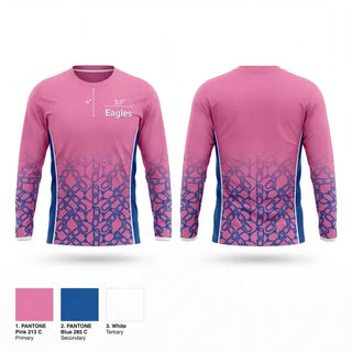 Long Sleeve Performance Shirt, Eagles, Women's Basketball, Teamtime, Team time, sublimation, custom sports apparel, team uniforms, spirit wear, spiritwear, sports uniforms, custom shirts, team store, custom team store, fundraiser sports, apparel fundraiser