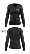 ATF Women's Long Sleeve V-neck Shirt - 100