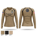 24TH MDSB Women's Long Sleeve V-neck Shirt - 1