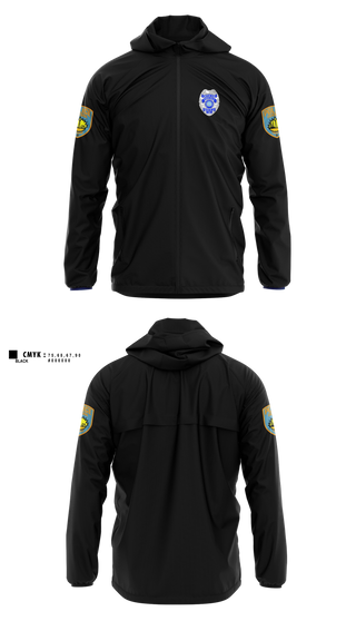 Windbreaker, team name, Police, Teamtime, Team time, sublimation, custom sports apparel, team uniforms, spirit wear, spiritwear, sports uniforms, custom shirts, team store, custom team store, fundraiser sports, apparel fundraiser