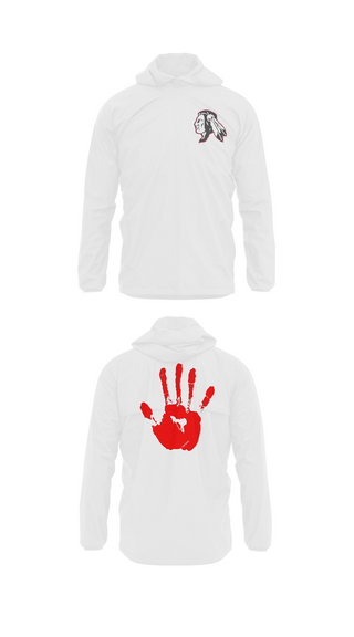 Windbreaker, Owyhee Braves, Wrestling, Teamtime, Team time, sublimation, custom sports apparel, team uniforms, spirit wear, spiritwear, sports uniforms, custom shirts, team store, custom team store, fundraiser sports, apparel fundraiser