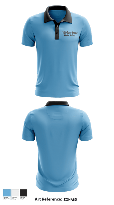 Wolverines 61477773 Short Sleeve Performance Polo - 2