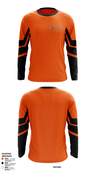 Long Sleeve Performance Shirt, HBCU players, Men's Basketball, Teamtime, Team time, sublimation, custom sports apparel, team uniforms, spirit wear, spiritwear, sports uniforms, custom shirts, team store, custom team store, fundraiser sports, apparel fundraiser