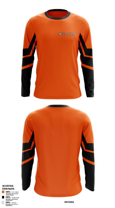 HBCU players 18482668 Long Sleeve Performance Shirt 1