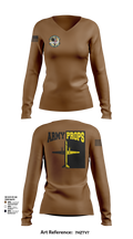 DET 2 CO A 2-245th AVN 46226536 Women's Long Sleeve V-neck Shirt - 24
