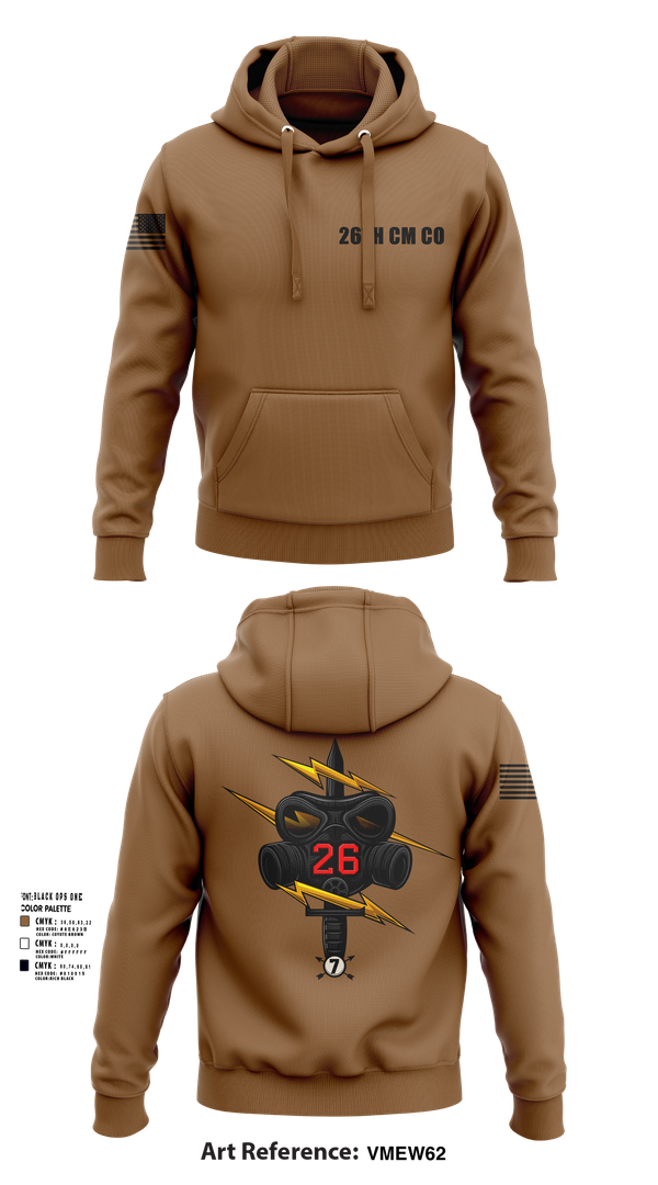 Hoodie, 26th CM Co, , Teamtime, Team time, sublimation, custom sports apparel, team uniforms, spirit wear, spiritwear, sports uniforms, custom shirts, team store, custom team store, fundraiser sports, apparel fundraiser