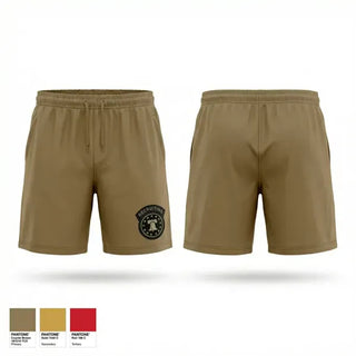 Athletic Shorts With Pockets, Fort McCoy Recruiting Company, Army, Teamtime, Team time, sublimation, custom sports apparel, team uniforms, spirit wear, spiritwear, sports uniforms, custom shirts, team store, custom team store, fundraiser sports, apparel fundraiser