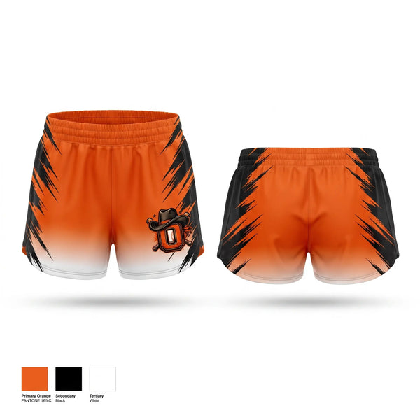 Womens Shorts, Oxford Outlaws, Baseball, Teamtime, Team time, sublimation, custom sports apparel, team uniforms, spirit wear, spiritwear, sports uniforms, custom shirts, team store, custom team store, fundraiser sports, apparel fundraiser