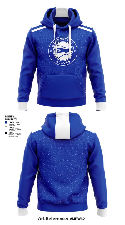 La Liga side Deportivo Alavés Hoodie - 1