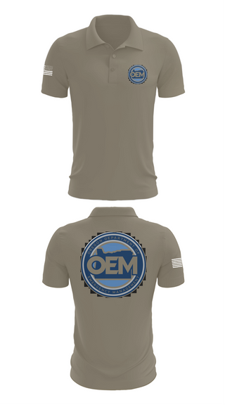 Short Sleeve Performance Polo, Oregon Emergency Management, Police, Teamtime, Team time, sublimation, custom sports apparel, team uniforms, spirit wear, spiritwear, sports uniforms, custom shirts, team store, custom team store, fundraiser sports, apparel fundraiser