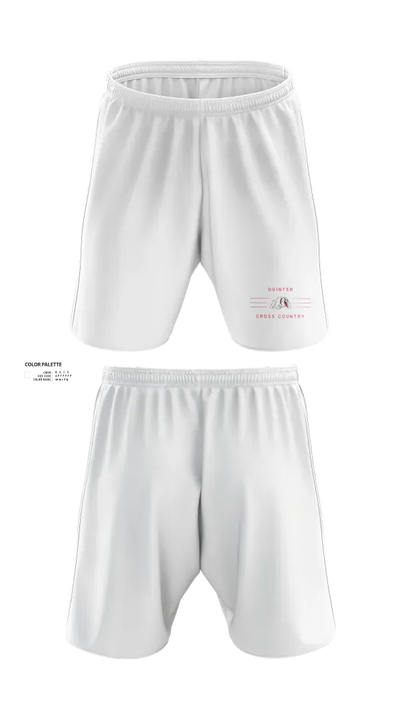 Quinter Bulldogs 74495795 Athletic Shorts With Pockets - 22