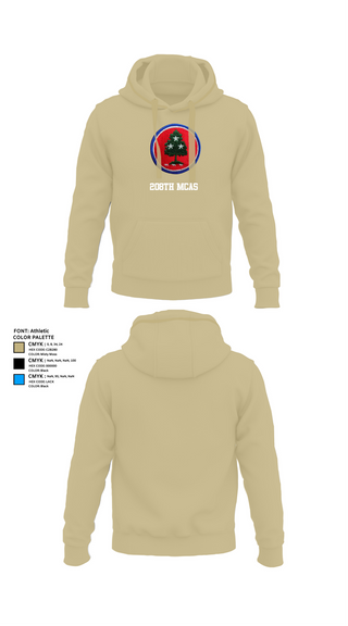 Hoodie, 208th MCAS, National Guard, Teamtime, Team time, sublimation, custom sports apparel, team uniforms, spirit wear, spiritwear, sports uniforms, custom shirts, team store, custom team store, fundraiser sports, apparel fundraiser