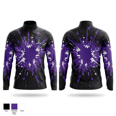 Lady Ravens Quarter Zip Jacket - 1