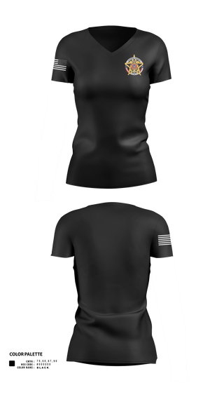 Womens Short Sleeve Vneck Shirt, Dawson County Sheriffs Office, Police, Teamtime, Team time, sublimation, custom sports apparel, team uniforms, spirit wear, spiritwear, sports uniforms, custom shirts, team store, custom team store, fundraiser sports, apparel fundraiser