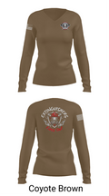 HQ PLT, HHC, 508th MP BN (D) 41529202 Women's Long Sleeve V-neck Shirt - 17