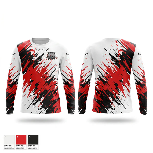 Long Sleeve Performance Shirt, Ignacio Middle School Basketball, Women's Basketball, Teamtime, Team time, sublimation, custom sports apparel, team uniforms, spirit wear, spiritwear, sports uniforms, custom shirts, team store, custom team store, fundraiser sports, apparel fundraiser