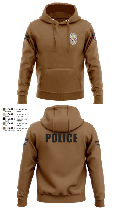 Miami Police Department 44557573 Hoodie - 7