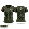 Utilities 36861927 Women's Short Sleeve V-neck Shirt - 1